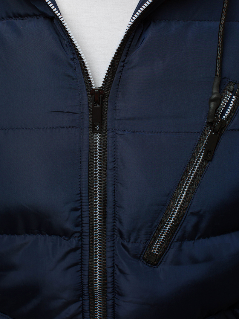 Kurtka męska zimowa granatowa OZONEE JB/JP1181