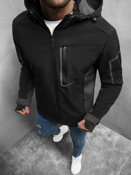 Куртка softshell чоловіча Чорна OZONEE JS/HM191/1