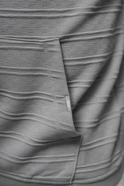 Bluza z kapturem męska szara OZONEE O/TB2272