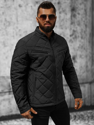 Kurtka męska czarna OZONEE JS/22M309/392