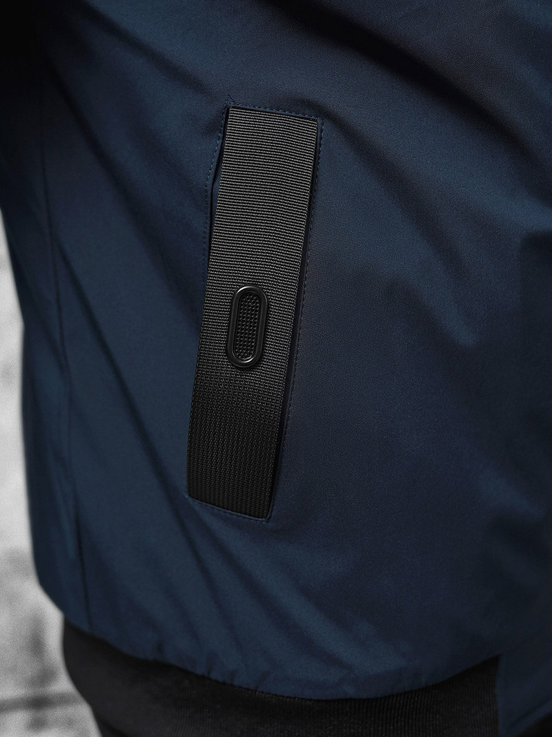 Kurtka męska bomberka granatowa OZONEE JS/84M3007/215