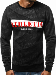 Bluza męska czarna OZONEE JS/DD236