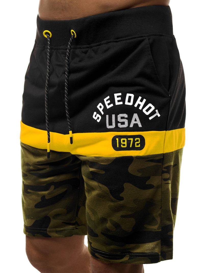 Spodenki męskie zielone OZONEE JS/KK300157