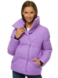 Kurtka zimowa damska fioletowa OZONEE JS/M23062/1