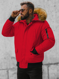 Куртка чоловіча Червона OZONEE JS/M2019/275