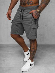 Шорти чоловічі Графітові OZONEE JS/8K1503/5