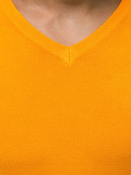 Светр чоловічій Жовтий OZONEE TMK/YY03/17