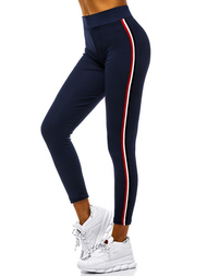 Legginsy damskie granatowe OZONEE JS/1036/B4