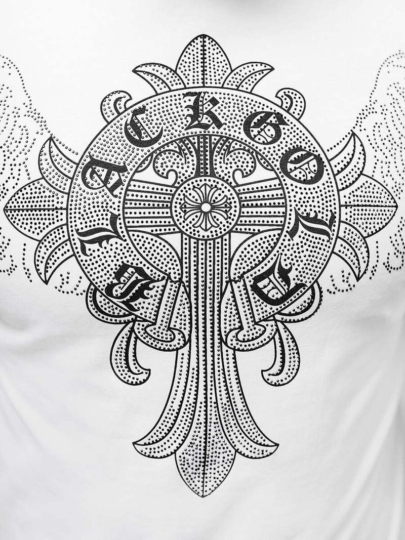 Футболка чоловіча Бiлий OZONEE NB/MT3037Z