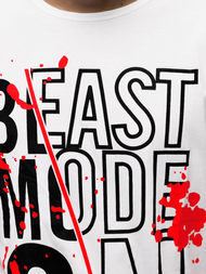 Футболка чоловіча Бiлий OZONEE JS/KS1949Z