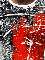 Футболка чоловіча Червоний OZONEE JS/SS10929