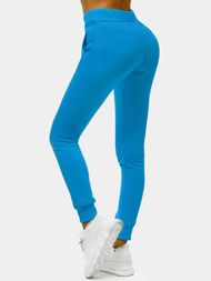 Спортивні штани жіночі блакитні OZONEE JS/CK01/36