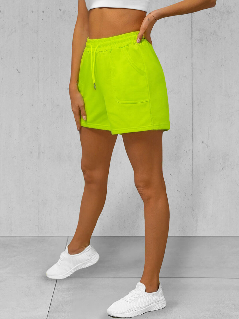 Spodenki dresowe damskie seledynowe OZONEE JS/8K950/72