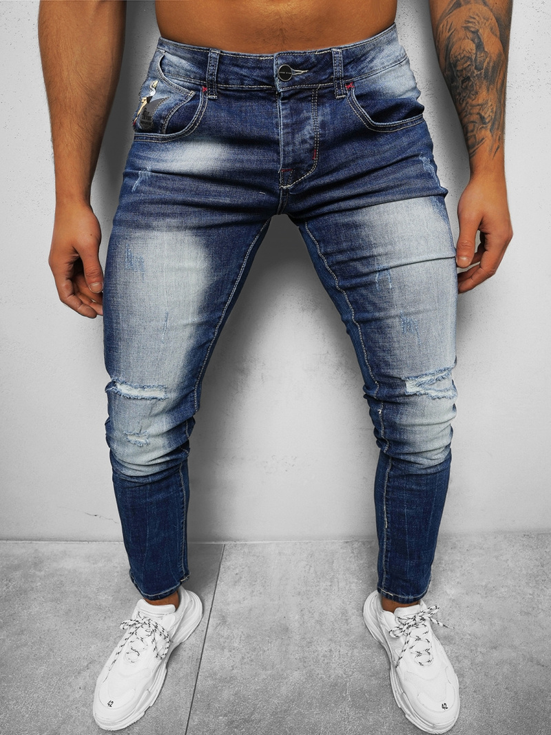 Чоловічі джинси Синi OZONEE NB/MP0024B