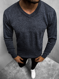 Sweter męski indigo OZONEE HR/1816Z