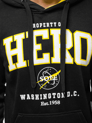 Толстовка чоловіча Чорна OZONEE JS/Y10056