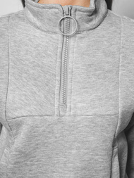 Жіночий спортивний костюм з двох частин Сiрий OZONEE JS/8C70/2