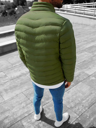 Kurtka męska przejściowa zielona OZONEE JS/SM70