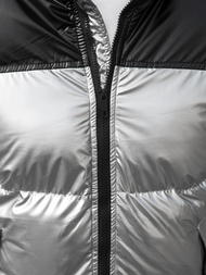 Куртка чоловіча срібло OZONEE JB/JP1188/2Z