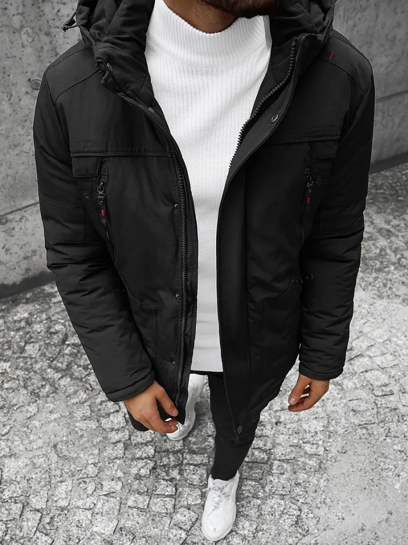 Куртка чоловіча Чорна OZONEE JS/M713/392