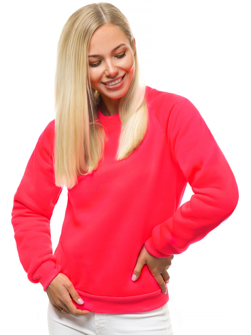 Bluza damska różowa-neonowa OZONEE O/12103