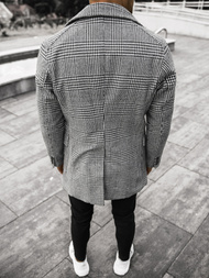 Пальто чоловіче Чорно-Бiлий OZONEE JS/JP1192