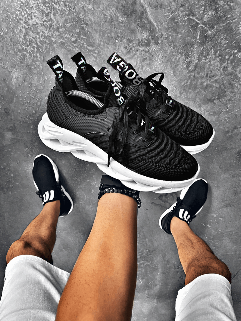 Снікерси Чорно-Бiлi OZONEE T/512