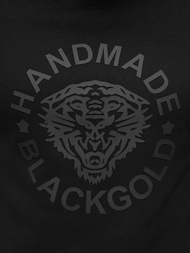 Толстовка чоловіча Чорна OZONEE NB/MF2005Z