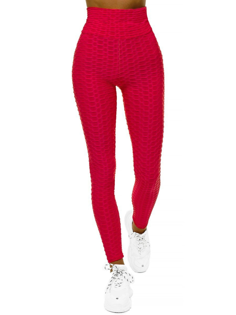 Legginsy damskie koralowe OZONEE JS/YW88024/53