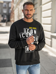 Bluza męska czarna OZONEE JS/8B1763/3