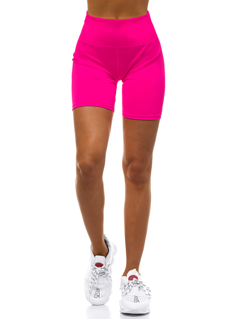 Spodenki dresowe damskie fuksja OZONEE O/54548