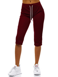 Спортивні штани жіночі Бордовi OZONEE JS/1021/B13