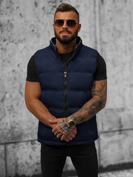 Безрукавка чоловіча tемно-cиня OZONEE N/7131Z