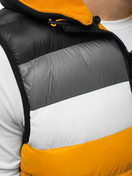 Безрукавка чоловіча Жовта OZONEE N/6502