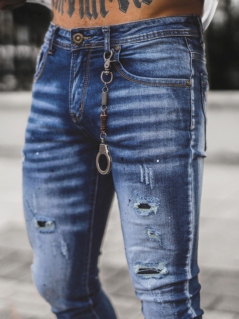 Штани чоловічі cинi OZONEE O/BC1059