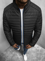 Kurtka przejściowa męska czarna OZONEE N/6885/1