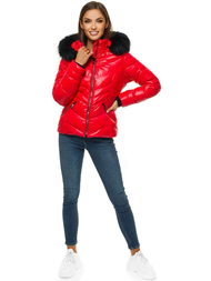 Куртка жіноча Червона OZONEE JS/M23068/2