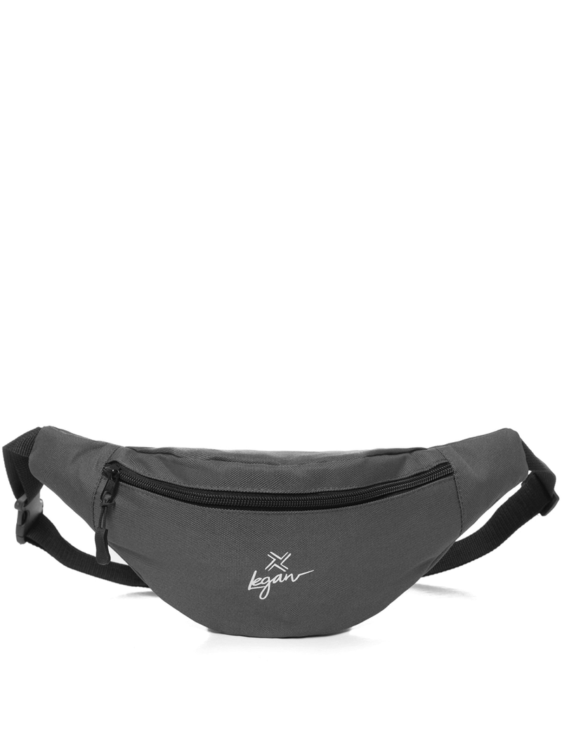 Saszetka nerka grafitowa OZONEE L/8094X