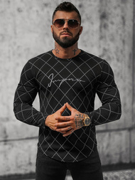 Bluza męska czarna OZONEE O/5919BZ