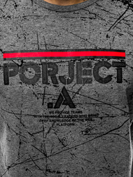 Футболка чоловіча Темно-сірі OZONEE JS/SS10917Z