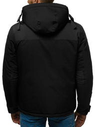 Kurtka zimowa męska czarna OZONEE JS/J1905