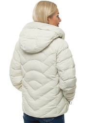 Kurtka damska zimowa ecru OZONEE N/5947