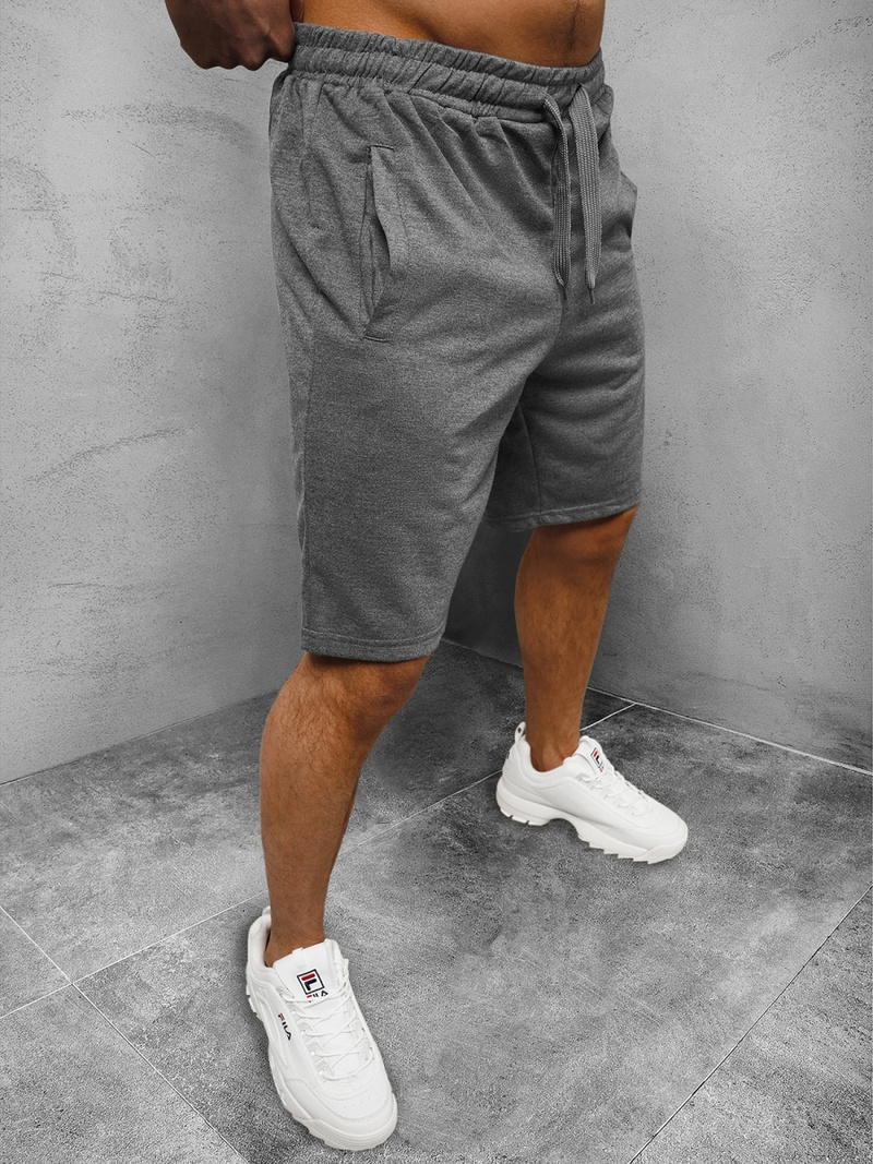 Шорти чоловічі Графітові OZONEE JS/8K100/5