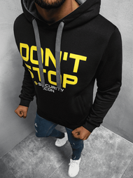 Толстовка чоловіча Чорна OZONEE JS/Y10052