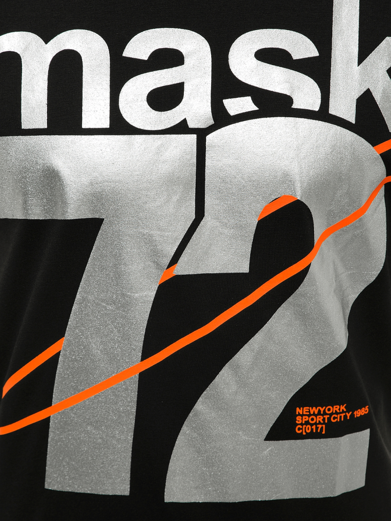 Футболка чоловіча Чорна OZONEE JS/KS2023Z