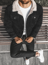 Куртка чоловіча Чорна OZONEE JB/JP1179/1Z