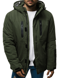 Kurtka zimowa męska khaki OZONEE O/9804