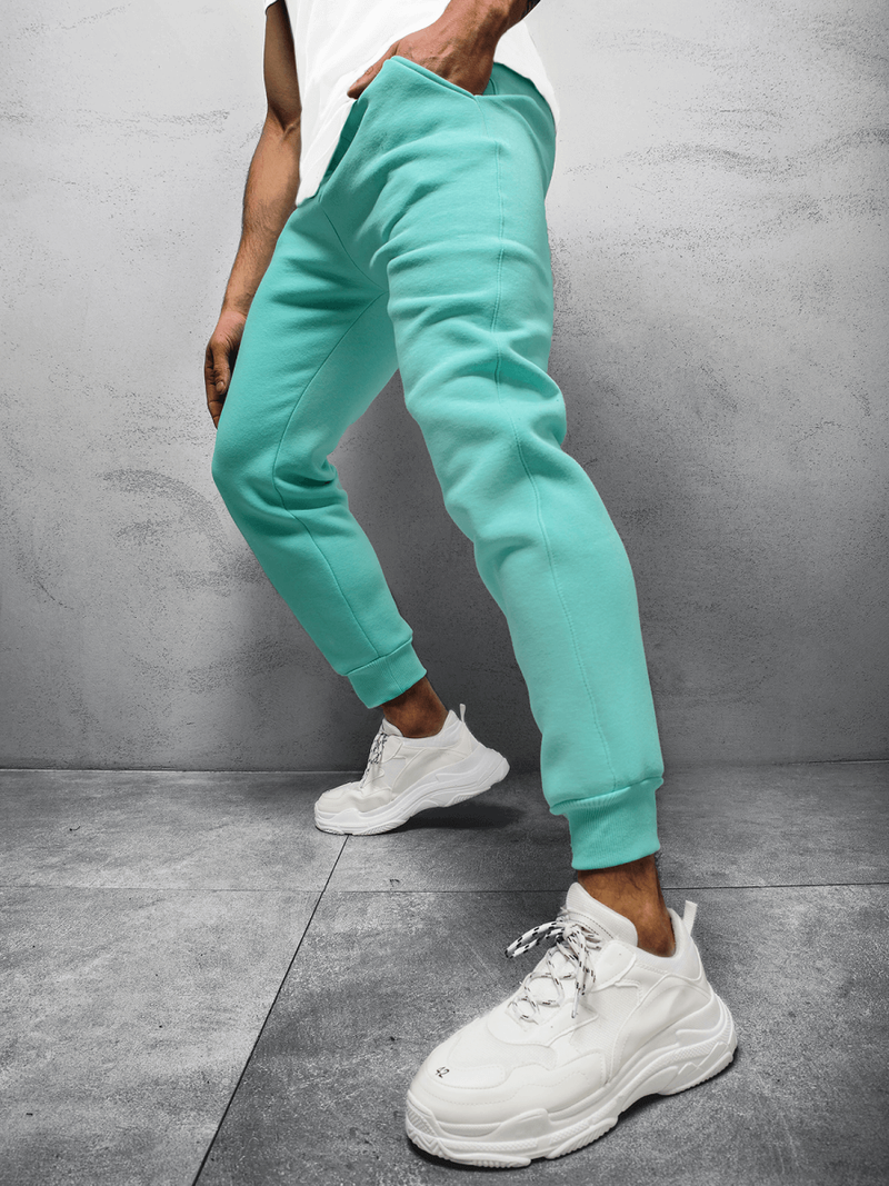 Штани спортивні чоловічі м’ятні OZONEE O/12110