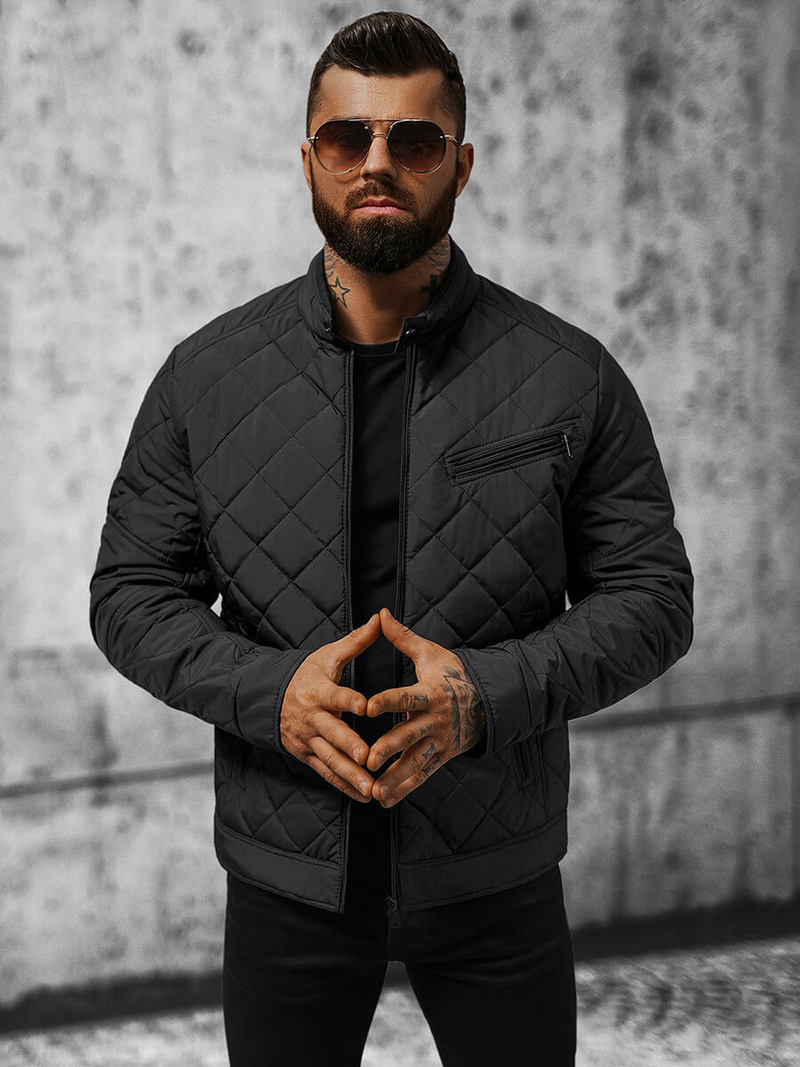 Куртка чоловіча Чорна OZONEE JS/22M306/392