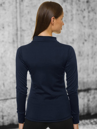 Bluza damska rozpinana granatowa OZONEE JS/HD151/4